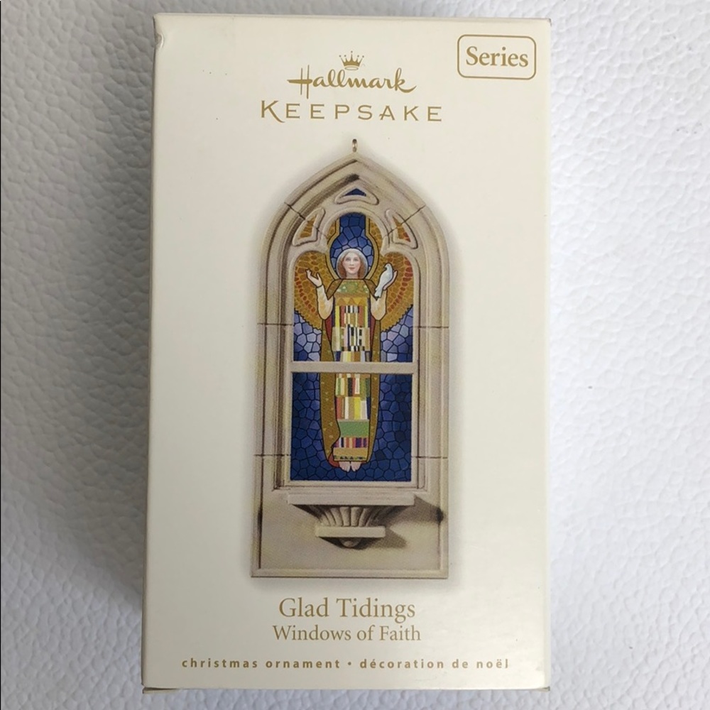 Glad Tidings Windows is Faith Hallmark Ornament